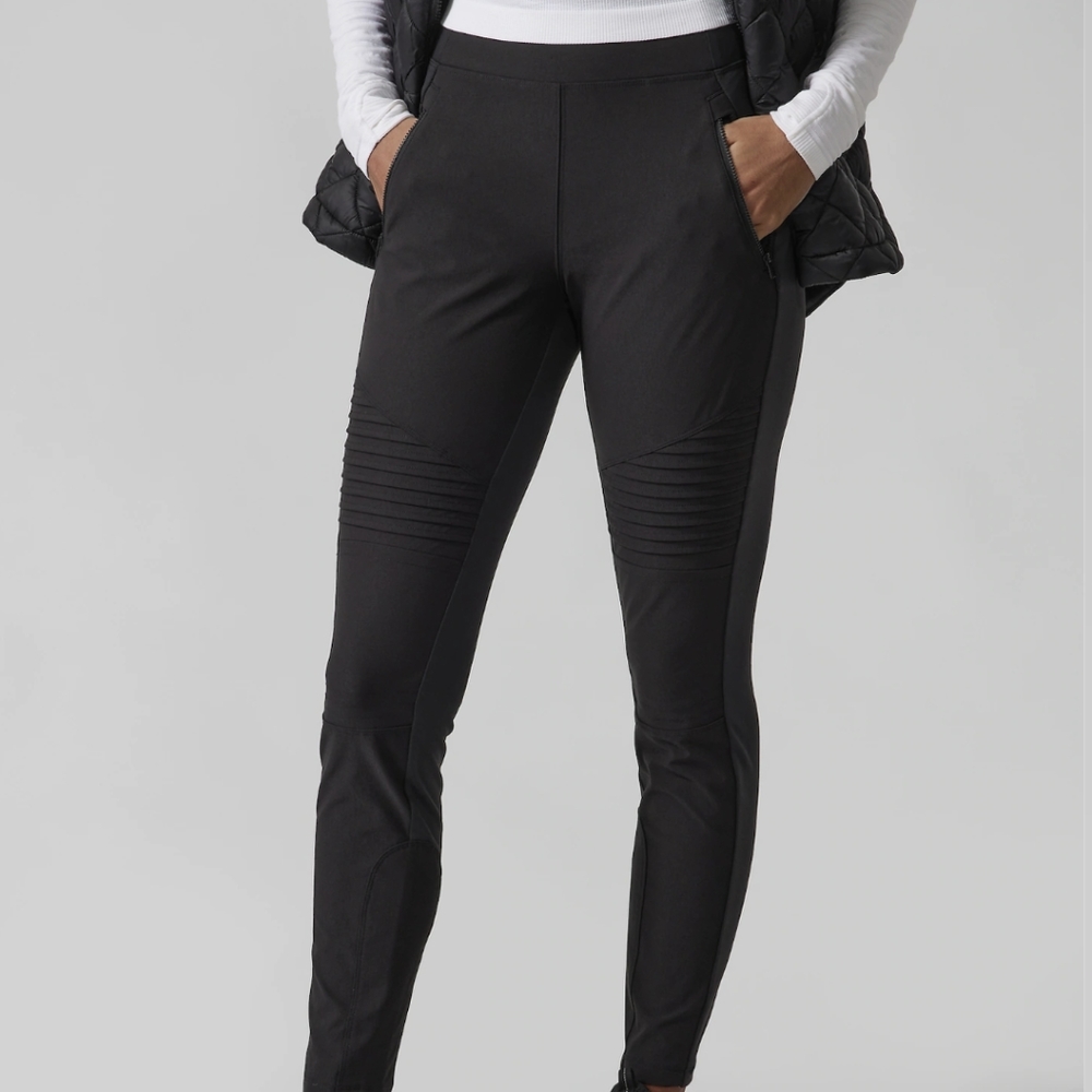 Athleta Headlands Hybrid Moto Tight - like new